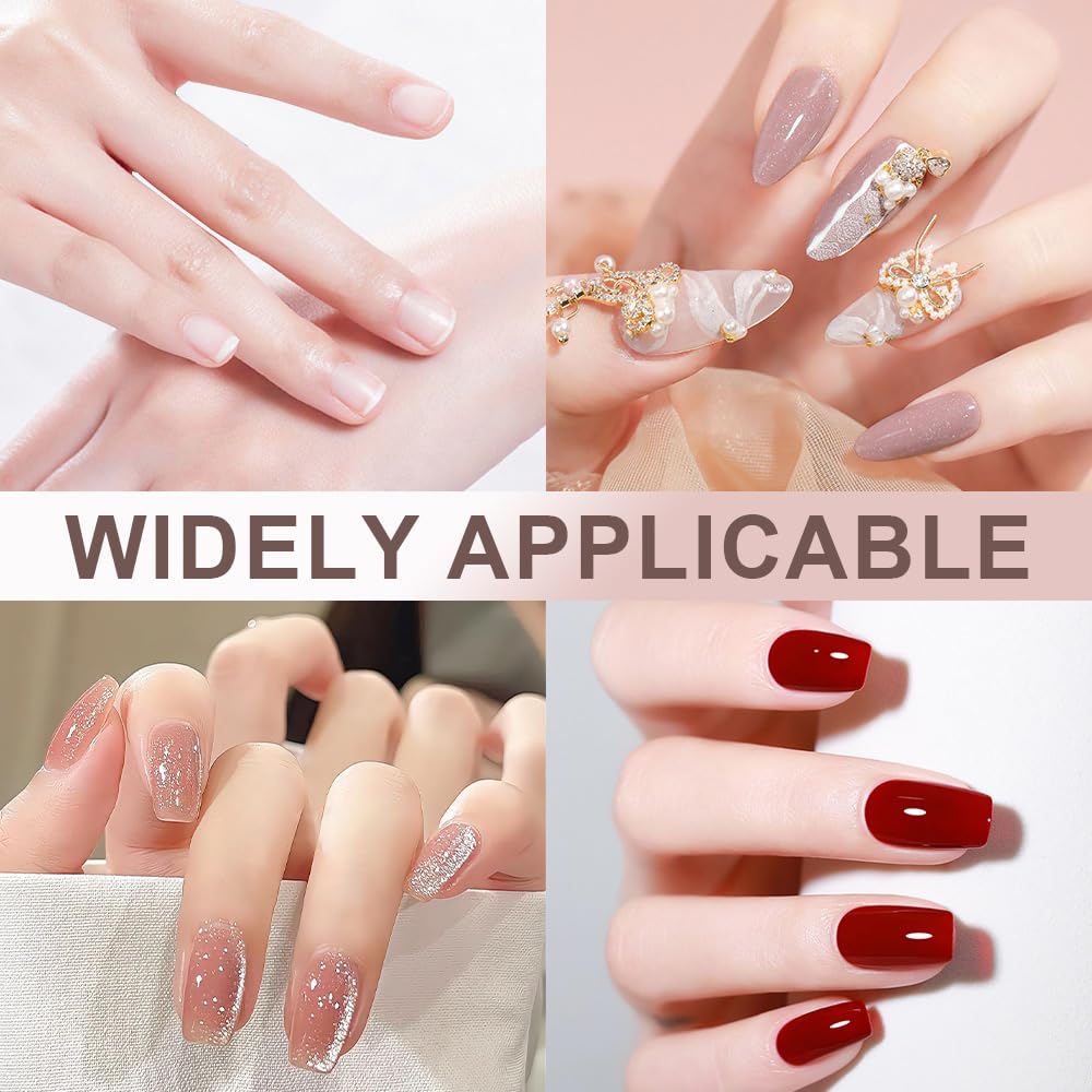 Nail Repair Protection Gel, 2024 New Nail Repair Kit for Split Nail, Instant Cracked Nail Repair Gel, Broken Nail Repair Kit for Natural Nails, Nails Quick Fix Kits for Women Makeup Gadget(2Set) - Image 6