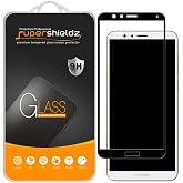 Supershieldz (2 Pack) Designed for Huawei Mate SE Tempered Glass Screen Protector, (Full Screen Coverage) Anti Scratch, Bubble Free (Black)