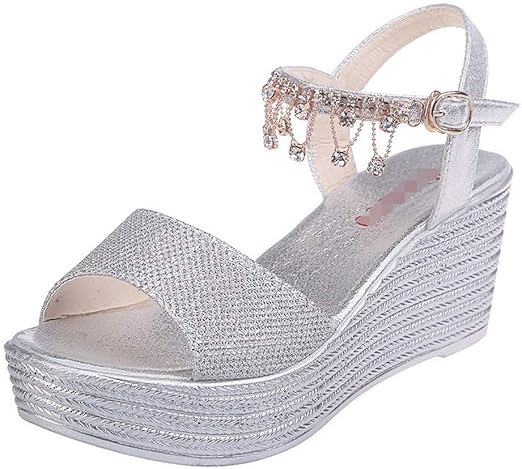amazon ladies white sandals