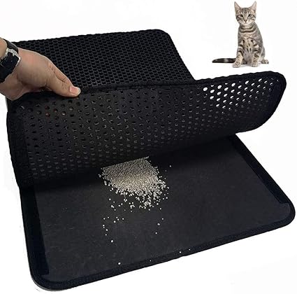 WAFOR Alfombra Gato Caja De Arena para Gatos Mat Scatter ...