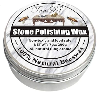 TooGet Stone Seasoning Beeswax Furniture Polish 7OZ for Marble Ceramic Tile