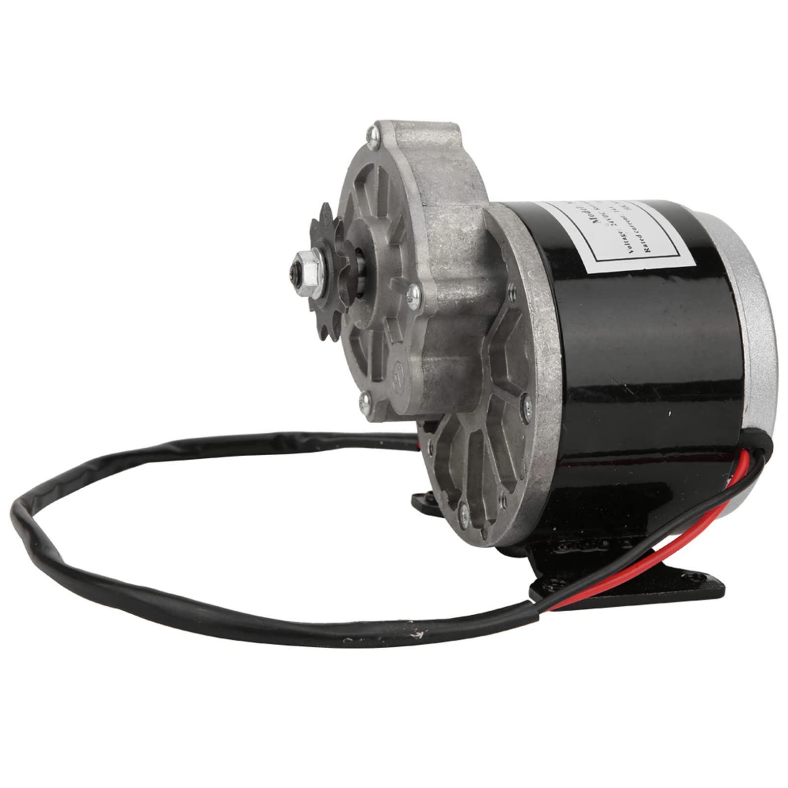 Keenso Brushed Gear Motor, 12v/24v 250W Metal Brush Geared Motor Brushed DC Geared motor for Agricultural Aachinery Electric Vehicles(24V) Electric bicycle modification accessories