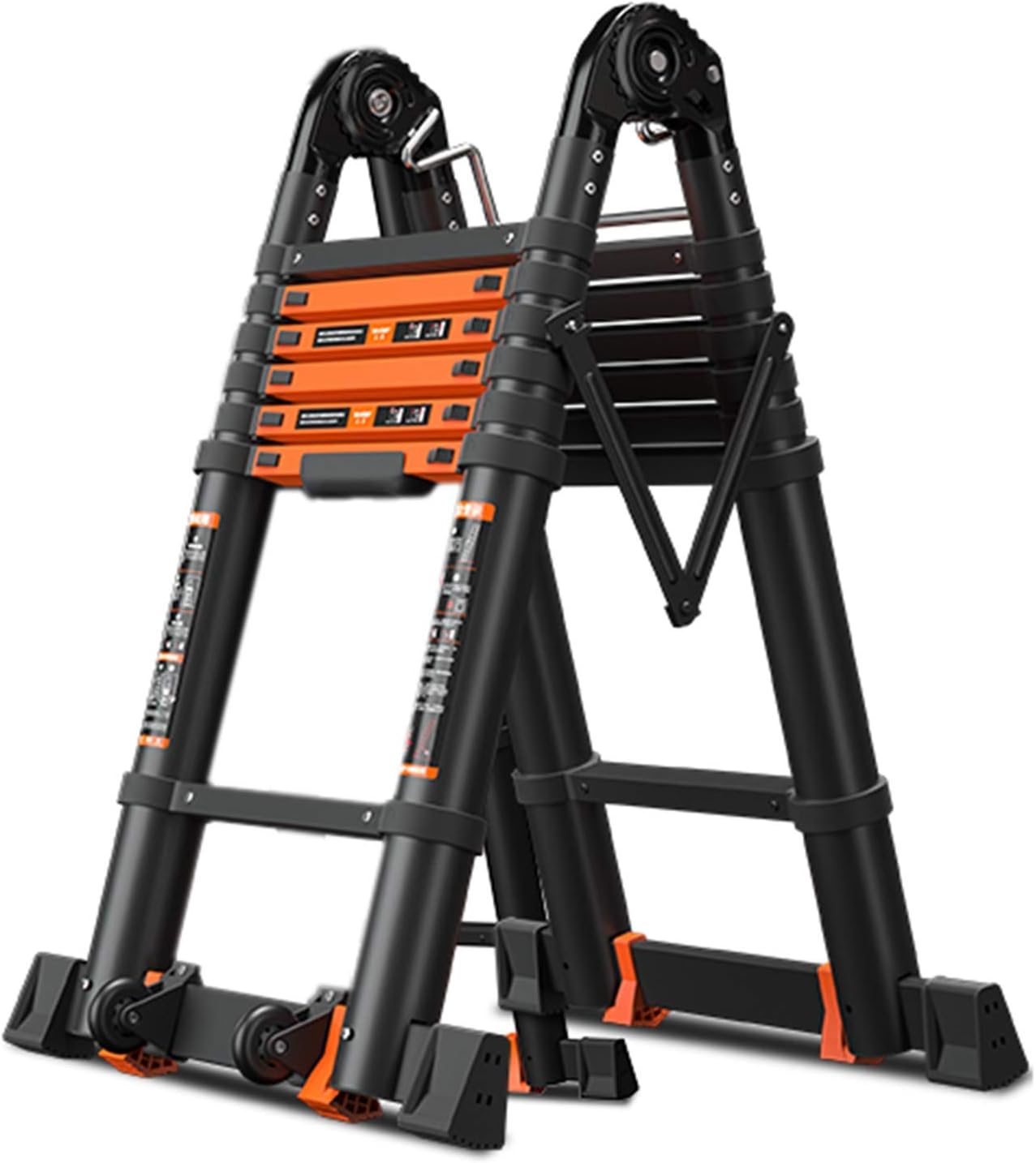 YXX 10/16.5/20 Ft Tall Telescoping Ladder A Frame