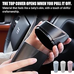 Osilly Car Trash Can with Lid, Mini Portable