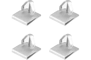 Hihaha W715288-S439 / Front/Powertrain Skid Plate Clip for Ford F-150 2011-2022 / Transmission Skid Plate Fastener/Surface Coating Treatment/Metal / 4Pcs