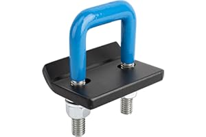 META Hardware Hitch Tightener for 1.25" and 2" Hitches, Heavy Duty Anti Rattle Hitch Stabilizer with Rubber Coated Reduce Movement On Hitch Mount Cargo Carrier Bike Rack, Blue (1 Pack)