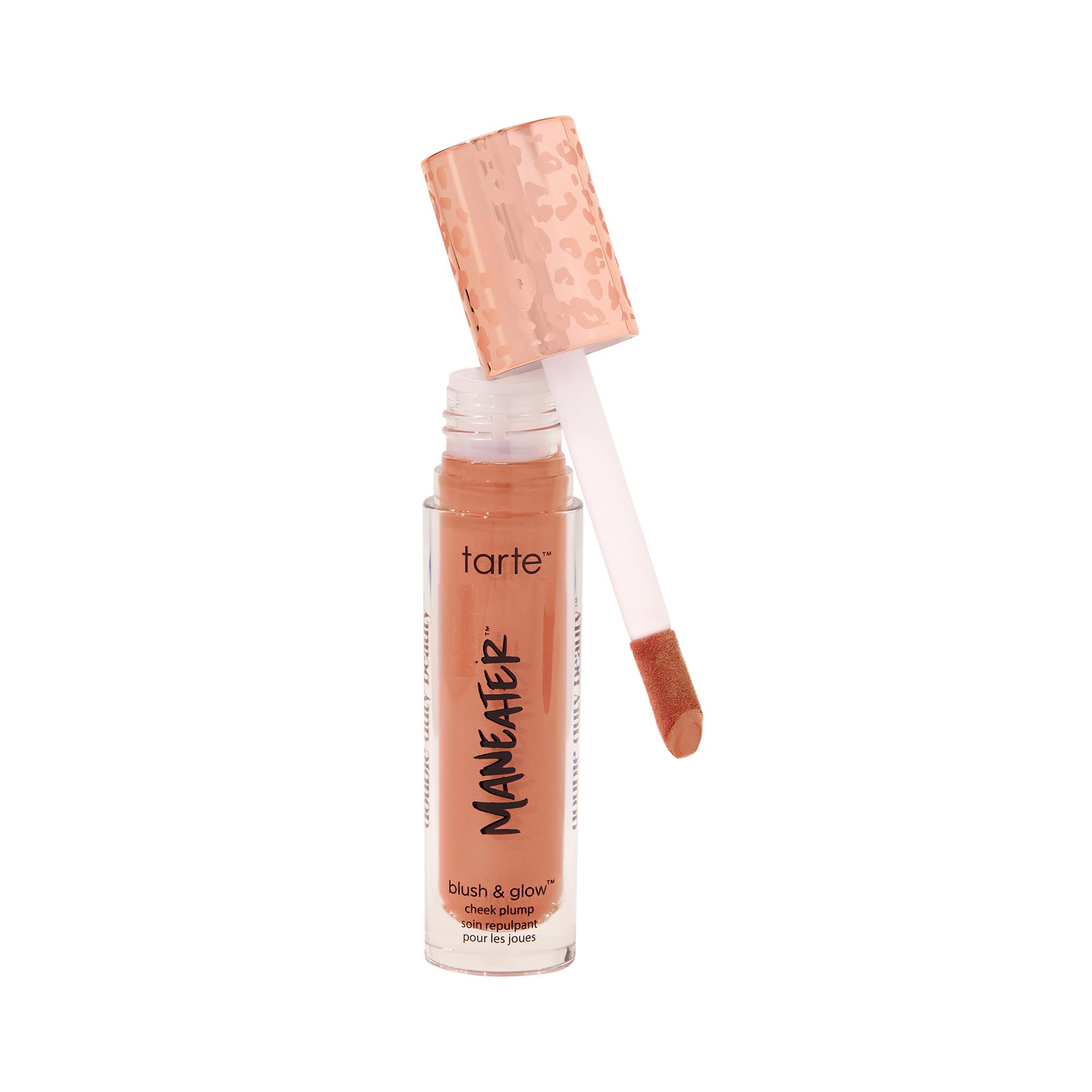 tarte maneater blush & glow cheek plump – Lightweight Cheek Tint & Illuminator with Coconut Water, Hyaluronic Acid & Vitamin E for Hydrated, Smooth, Radiant Finish, Vegan & Cruelty Free