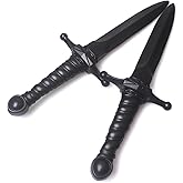 Hoappa PU Foam Dagger Prop, Non-Functional Costume Sword with Reinforced Core for Adult Cosplay