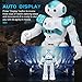 Virhuck R2 Smart Remote-Controlled Robot Toy Gift for Kids with Music Lights, Walking | Singing | Dancing | Gesture Sensor | Obstacle Avoidance | Auto Display, Blue