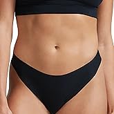 commando - Butter Mid-Rise Thong | Silky Soft, No Show Thong | Comfortable Raw-Cut Edges | Machine Washable