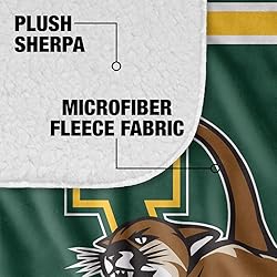 Vermont Catamounts Primary Logo Stripes Sherpa