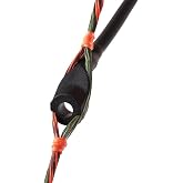 Truglo Centra Peep for Archery, Black