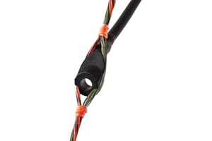 TRUGLO Centra Peep Xtreme Durable Lightweight Effective Versatile Easily Attached Hunting Archery Peep Sight w/Tubing - Diameter Options