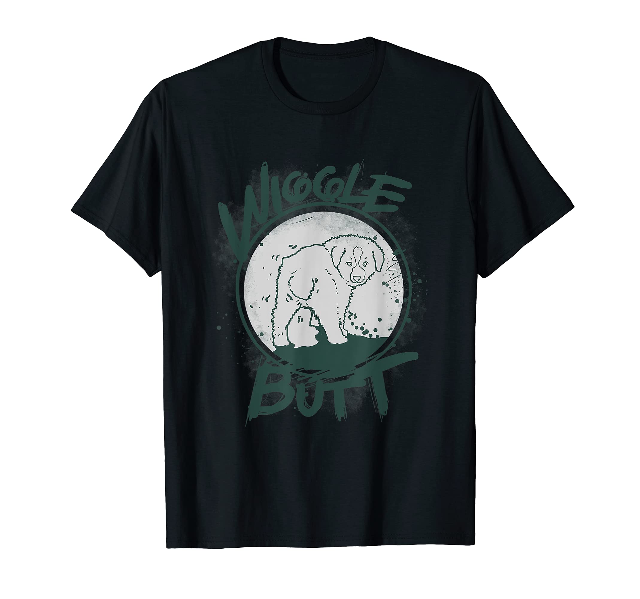 Funny Australian Shepard Dog Wiggle T-Shirt
