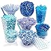 Blue Candy Buffet Kit: 25 to 50 Guests