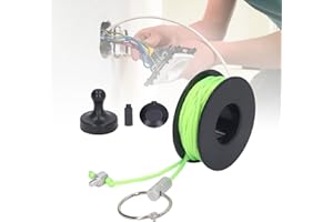 GAVIGAIN Wiremag Puller,Magnetic Puller,Wire Puller Tool,Fish Tape Wire Pulling System,Wire Cable Wire Fishing Tools Coaxial Electrical Fish Tape Pull Push Kit Behind Indoor Home Office Outdoor Garden Walls