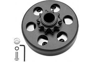 KRGUOD centrifugal Clutch, Go Kart Clutch 3/4" Bore 10T for #40 41 420 Chain, Fit for Predator 212 Go Kart Minibike Baja Mini Bike MB165 MB200,Up to 6.5 HP.