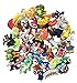 15 Pcs Random Set for Boys Shoe Charms for Croc Shoes & Wristband Bracelet