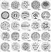 BRCbeads Top Quality Choose 3 Pcs Stainless Steel Floating Charm Plate for 30mm Memory Locket and DIY with Floating Charms