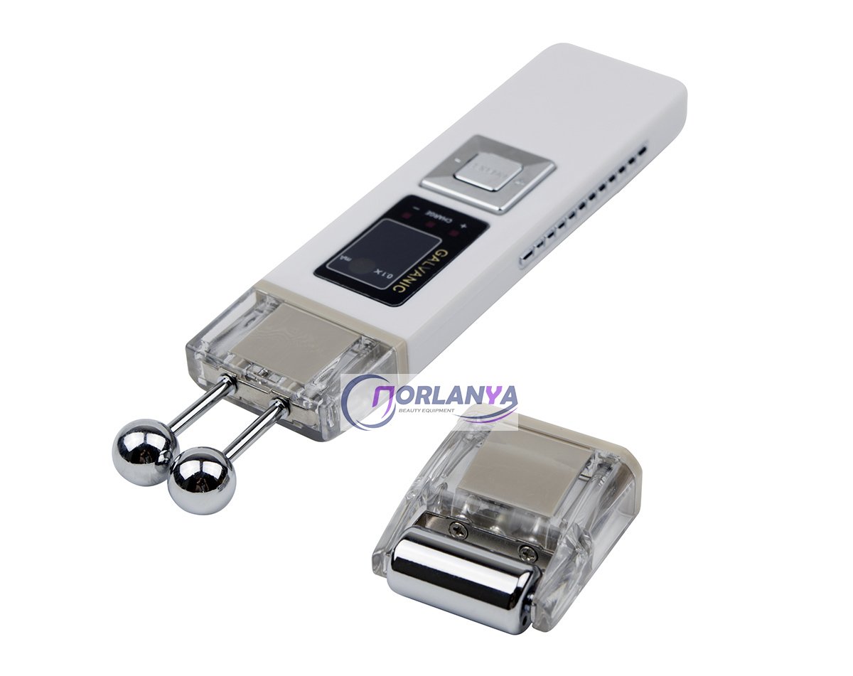 NORLANYA Microcurrent Galvanic Face Lift Ion Skin Spa Device KD9000 Beauty Device - White: Beauty