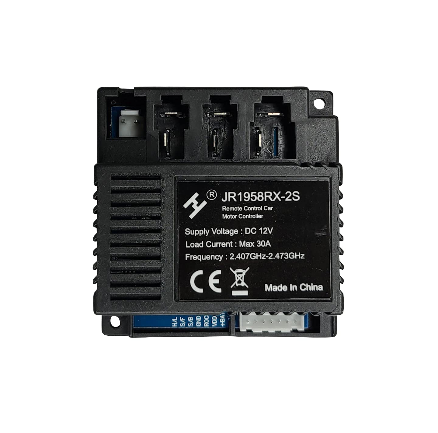 Photo 1 of JR1958RX-2S Control Box Receiver Match 2.4G Bluetooth Remote Control, Mainboard Motherboad Accessories Kids Powered Wheel Circuit Board Children Electric Ride On Car Replacement Parts