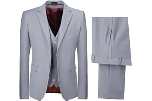 DHTS Boys' Suits Formal Tuxedo Slim Fit Boys Suit Set for Wedding Outfit Teen Boy Dress Clothes