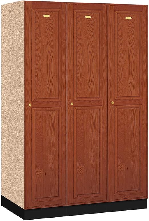 Amazon Com Salsbury Industries 1 Tier Solid Executive Wood Locker
