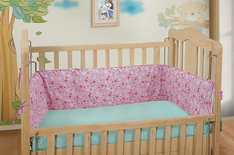 pink baby cot