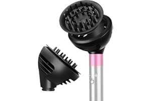 SAZIKA Wave+Curl Diffuser Attachment for Dyson Airwrap, Upgraded Diffuser Nozzle 974149-01 for Dyson Airwrap HS01 HS05 HS08 or Airwrap i.d