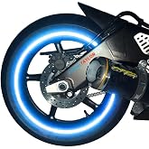 customTAYLOR33 (All Vehicles Blue High Intensity Grade Reflective Copyrighted Safety Rim Tapes (Must Select Your Rim Size), 17