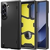 Spigen for Galaxy Z Fold 6 Case, Slim Armor Pro (2024) [Hinge Protection] - Black