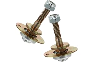 Cabilock Rocking Chair Replacement Bearings with Golden Finish Iron Material 2pcs for Home Repairing