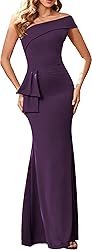 Formal Dresses for Women Sexy One Off Shoulder