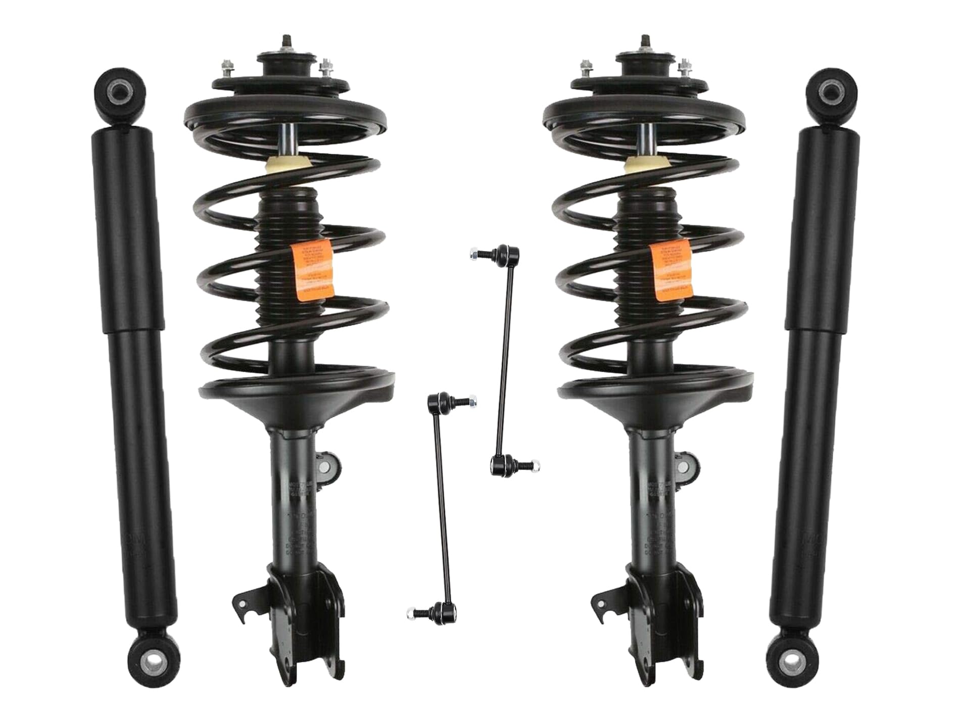 Photo 1 of **SCRAPES FROM TRANSPORT **KUIPERAUTO 6PC Front ? Rear Strut Spring with Stabilizer Sway Bar Links Stabilizer Bar Links Kit, Compatible with 1999-2004 Honda Odyssey, Replace# 171597, 171598, K90349