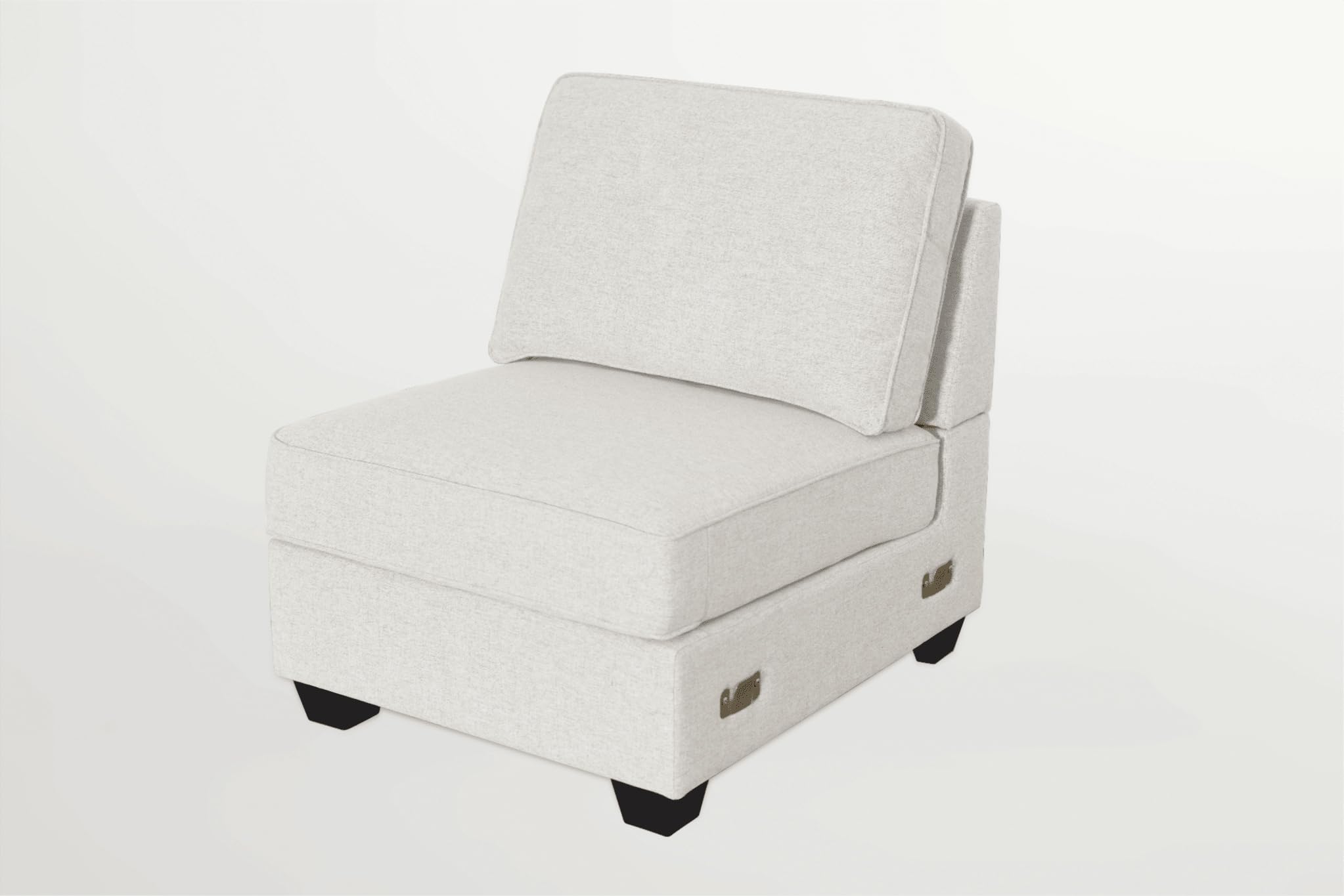 Photo 1 of ***FACTORY SEALED***L Lengend Vansen Armless Chair Module for Modular Sofa Couch (Cream)