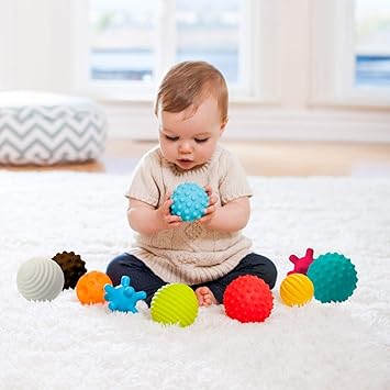 Infantino Go Ga Ga Textured Ball 10 Piece Set