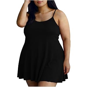 Pbawab Nightgowns for Women Sexy Sleeveless Night Gowns Cute Pajama Dress Nighty Plus Size Adjustable Strap Nightgowns