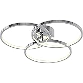 Orion Flushmount LED 33W 1400Lm 120V - Polished Chrome