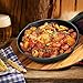 Cast Iron Skillet Set,IEOKE 2 Pieces Pre-seasoned Pan 8-Inch and 12.5 Inch Stovetop Oven Cookware Set Heavy Duty Kitchen Pot