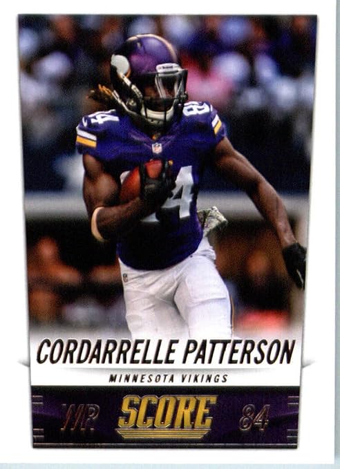 2014 Score Football Card 122 Cordarrelle Patterson Minnesota Vikings 