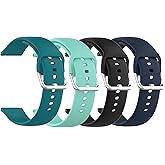 Sport Strap Compatible for NiUFFiT/GloryFit/Popglory/Narcid/Ddidbi Watch Band P66 LW36 P39,Soft Waterproof Silicone WristBand,Adjustable Replacement Bands for Women Men