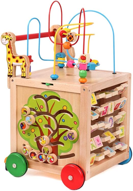 baby wooden trolley