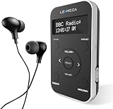 LEMEGA PR1L Pocket DAB Radio FM Radio 20 Presets LCD Display Light view 1