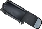 HOMPER Cycle Saddle Rear Rack Pannier Bag 7L Black with Shoulder Strap view 3