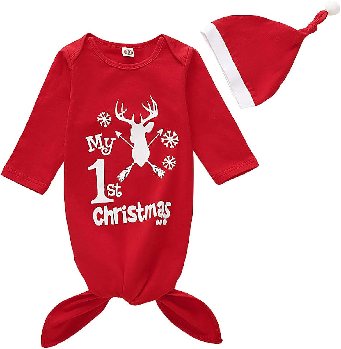 baby girl christmas sleeper