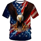 Blissboy Funny Animal Graphic T-Shirt Novelty Short Sleeve Crewneck Shirt