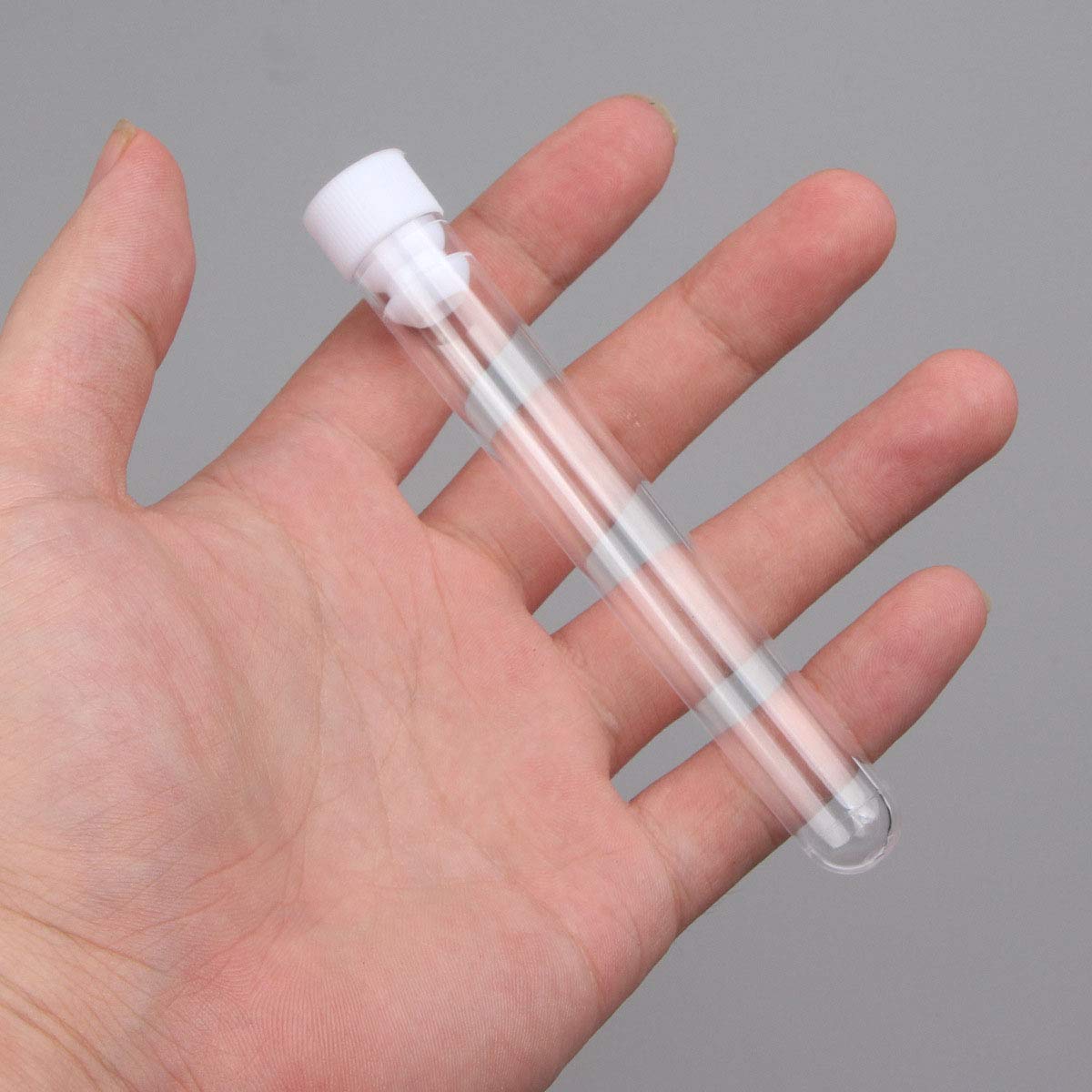 4pcs Sewing Needles Container Transparent Plastic Needle Storage Container Needlework Tool 75mm x 12mm