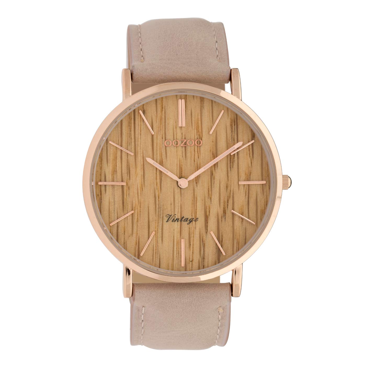 OOZOO Vintage Pink/Grey watch C9866 (40 mm)
