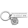 YEEQIN Friends Leaving Gifts Going Away Keychain Long Distance Friendship Best Friend Gift Goodbye Gift Farewell Gift for Friend (Style - True Friendship)