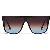 QUAY Unisex Nightfall Medium Shield Sunglasses